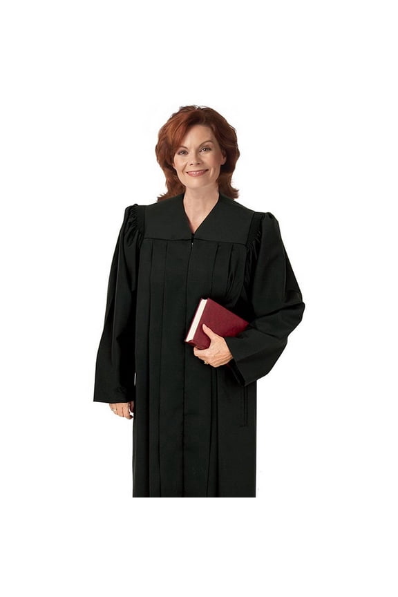 HJH-203WHTP01 White Plymouth Pulpit Robe - Size P01