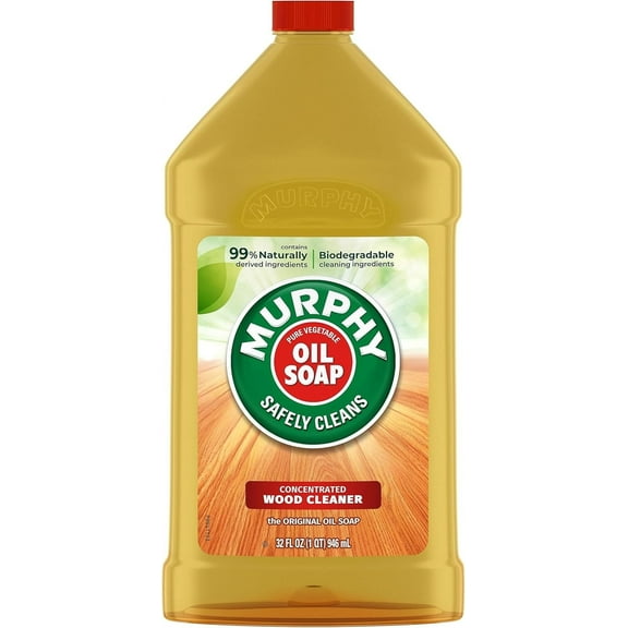 Murphy Oil Soap 01163 Original Wood Cleaner, Liquid, 32oz