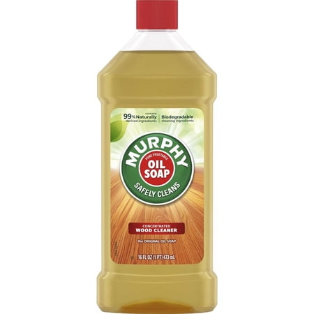 Murphy Oil Soap Wood Cleaner - Concentrate - 16 fl oz (0.5 quart) - Natural ScentBottle - 1 Each - Tan | Bundle of 5 Each