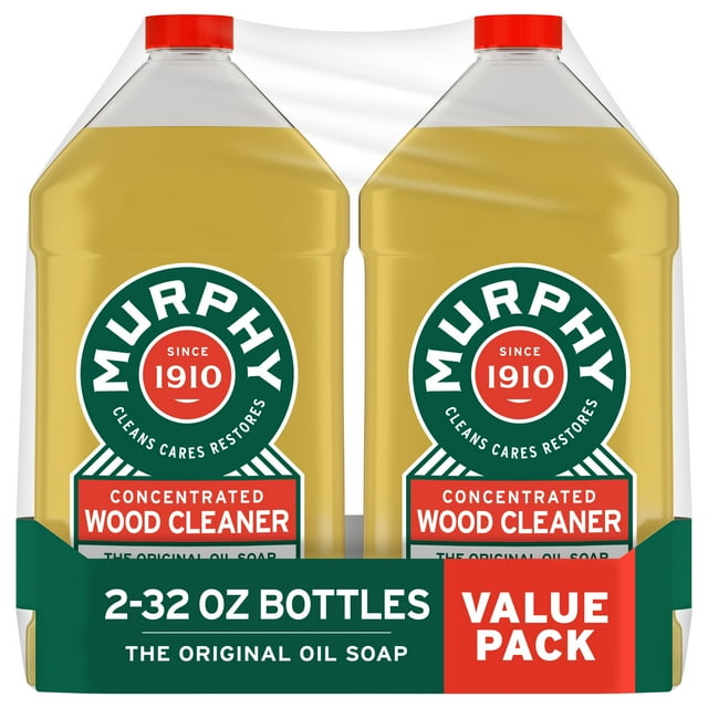 Murphy Oil Soap Wood Cleaner, Original - 32 fluid ounce, 2 count
