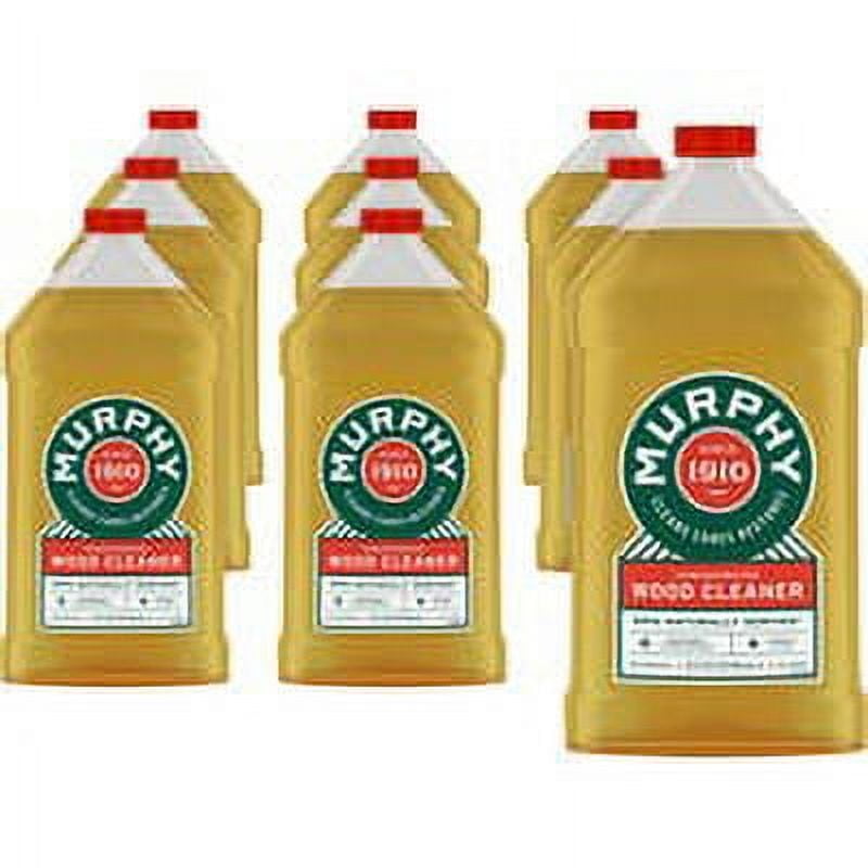 Murphy Oil Soap Wood Cleaner - Ready-To-Use - 32 fl oz (1 quart)Bottle - 9 / Carton - Phosphate-free, Ammonia-free, Bleach-free - Gold Murphy Oil Soap Wood Cleaner - Ready-To-Use - 32 fl oz (1 quart)Bottle - 9 / Carton - Phosphate-free, Ammonia-free, Bleach-free - Gold