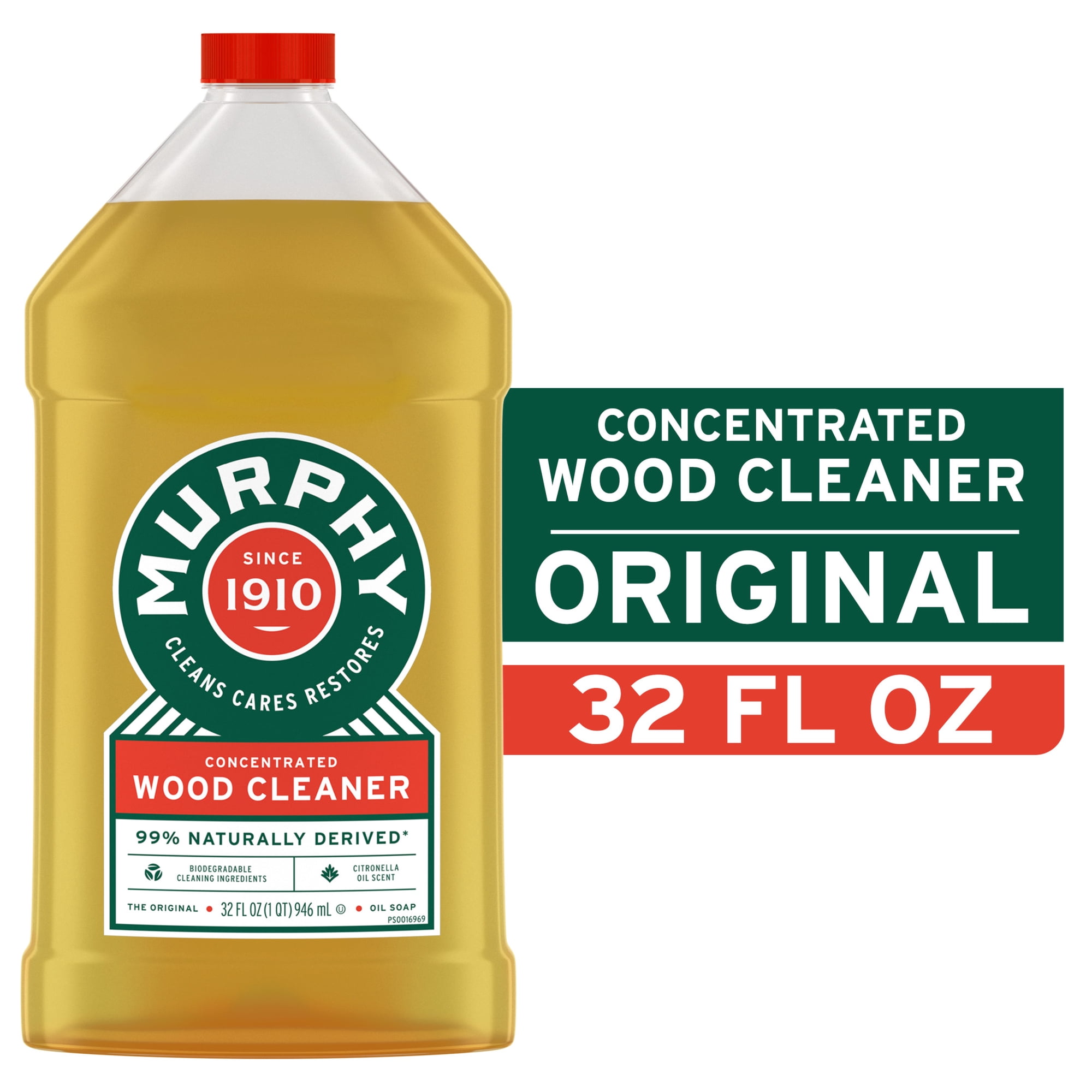 Murphy Oil Wood Surface Household Cleaner, Original, 32 Fluid Ounce