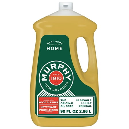Murphy Oil Soap Concentrated Formula, Wood Cleaner, Citronella Oil Scent, 90 fl oz Bottle