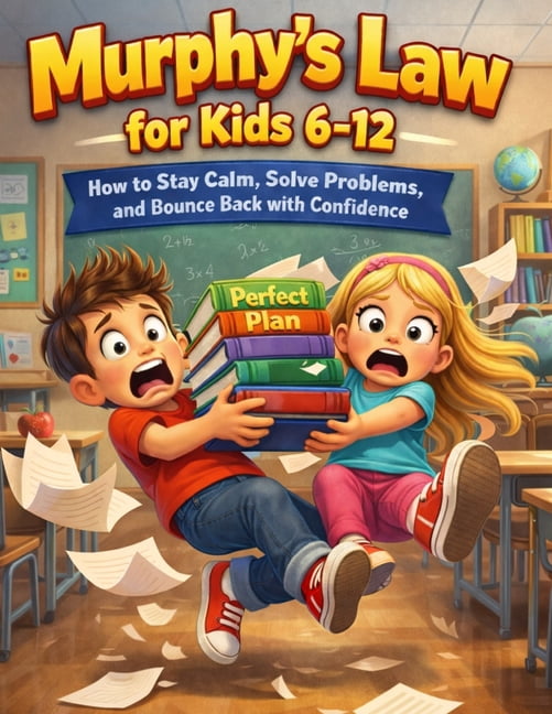 Murphy's law for kids 6-12: How to Stay Calm, Solve Problems, and Bounce Back with Confidence, (Paperback)