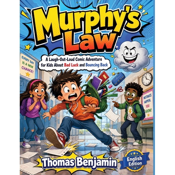 Murphy's Law: A Laugh-Out-Loud Comic Adventure for Kids About Bad Luck and Bouncing Back, (Paperback)