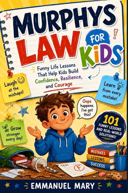 Murphy's Law for Kids: Funny Life Lessons That Help Kids Build Confidence, Resilience, and Courage, (Paperback)