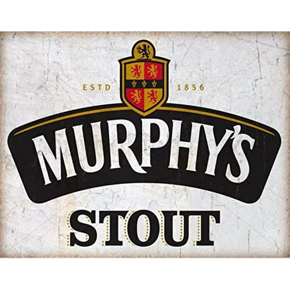 Murphy's Stout tin Signs Vintage Wall Decoration bar Cafe Kitchen Manhole Garage Home Decoration Irish Stout Sign 8x12 inch