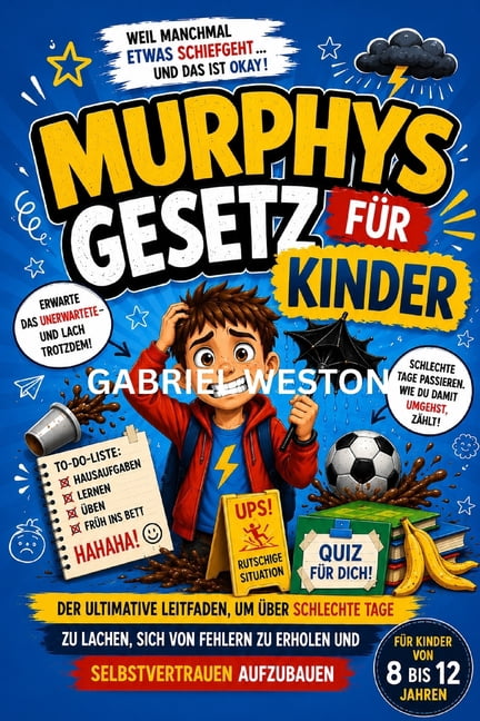 Murphys Gesetz fÃ¼r Kinder: Der ultimative Leitfaden, um Ã¼ber schlechte Tage zu lachen, sich von Fehlern zu erholen und S, (Paperback)