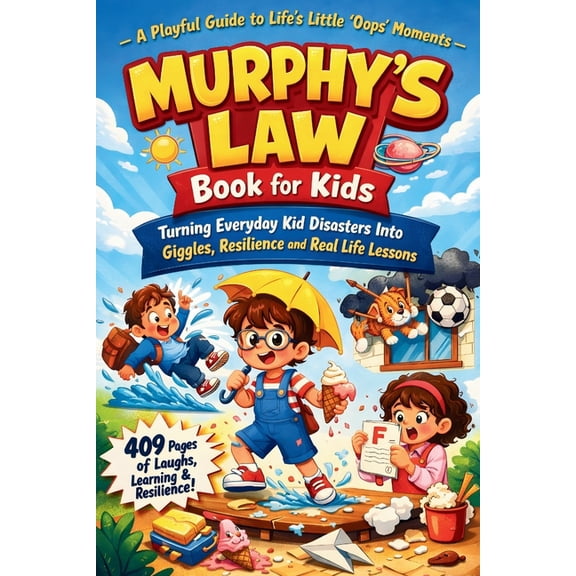 Murphys Law Book for Kids: A Playful Guide to Life's Little Oops Moments That Turn Everyday Kid Disasters Into Gigg, (Paperback)