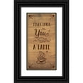 thumbnail image 1 of Murray, Amanda 11x18 Black Ornate Wood Framed with Double Matting Museum Art Print Titled - Jesus Loves You A, 1 of 4
