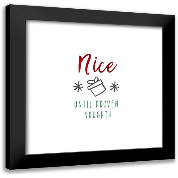 Murray, Amanda 12x12 Black Modern Framed Museum Art Print Titled - Nice