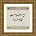 thumbnail image 1 of Murray, Amanda 12x12 Gold Ornate Wood Framed with Double Matting Museum Art Print Titled - Laundry Room, 1 of 4