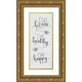 thumbnail image 1 of Murray, Amanda 12x24 Gold Ornate Wood Framed with Double Matting Museum Art Print Titled - Stay Home, 1 of 4