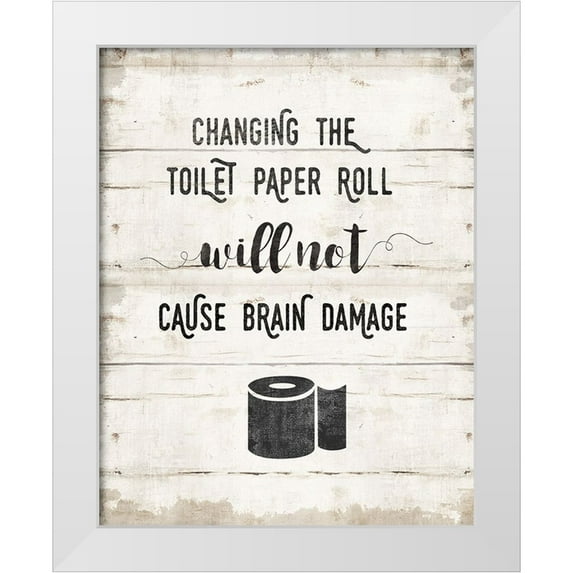Murray, Amanda 15x18 White Modern Wood Framed Museum Art Print Titled - Changing the Roll