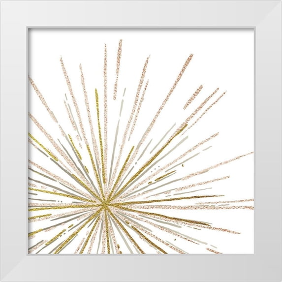 Murray, Amanda 20x20 White Modern Wood Framed Museum Art Print Titled - Glam Burst