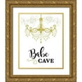 thumbnail image 1 of Murray, Amanda 20x24 Gold Ornate Wood Framed with Double Matting Museum Art Print Titled - Babe Cave, 1 of 4