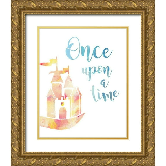 Murray, Amanda 20x24 Gold Ornate Wood Framed with Double Matting Museum Art Print Titled - Once Upon a Time