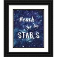 thumbnail image 1 of Murray, Amanda 26x32 Black Ornate Wood Framed with Double Matting Museum Art Print Titled - Reach For The, 1 of 4