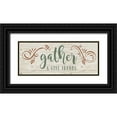 thumbnail image 1 of Murray, Amanda 32x15 Black Ornate Wood Framed with Double Matting Museum Art Print Titled - Give Thanks, 1 of 4