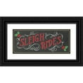 thumbnail image 1 of Murray, Amanda 32x15 Black Ornate Wood Framed with Double Matting Museum Art Print Titled - Sleigh Rides, 1 of 4