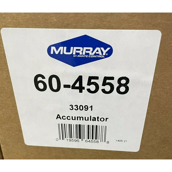 Murray Climate Control Accumulator 60-4558