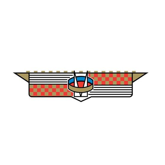 Murray Flat Face Murray Flat Face Hood Decal Graphic