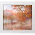 thumbnail image 1 of Murray Henderson Fine Art 13x12 White Modern Wood Framed Museum Art Print Titled - Fall Bass, 1 of 4