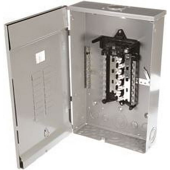 Murray Lw1632B1100 Load Center, 16 Spaces, 24 Circuits, Main Breaker, 100 Amp