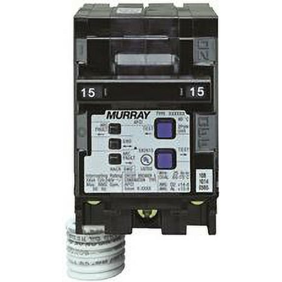 Murray Mp215Afc Combination Type Afci, 15 Amp, 2 Pole, 120 Volt
