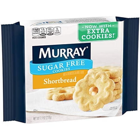 (Price/Case)Murray Shortbread Sugar Free Cookies 12-7.7 Ounce