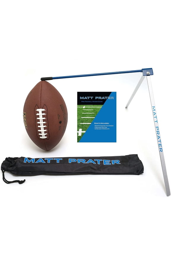 Matt Prater Premium Football Kicking Tee Holder with Training Accessory