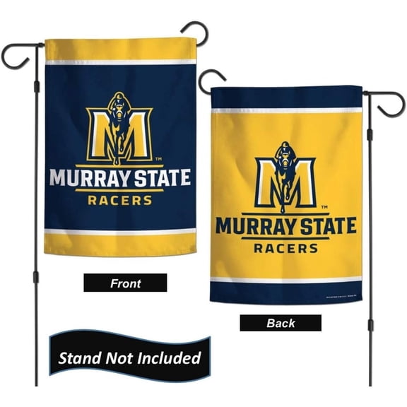 Murray State Racers 12.5 x 18" Double Sided Yard and Garden College Banner Flag is Printed in The USA,
