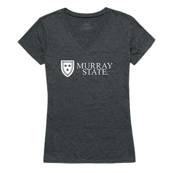 Murray State University Women Institutional Short Sleeve T-Shirt, Heather Charcoal - Small