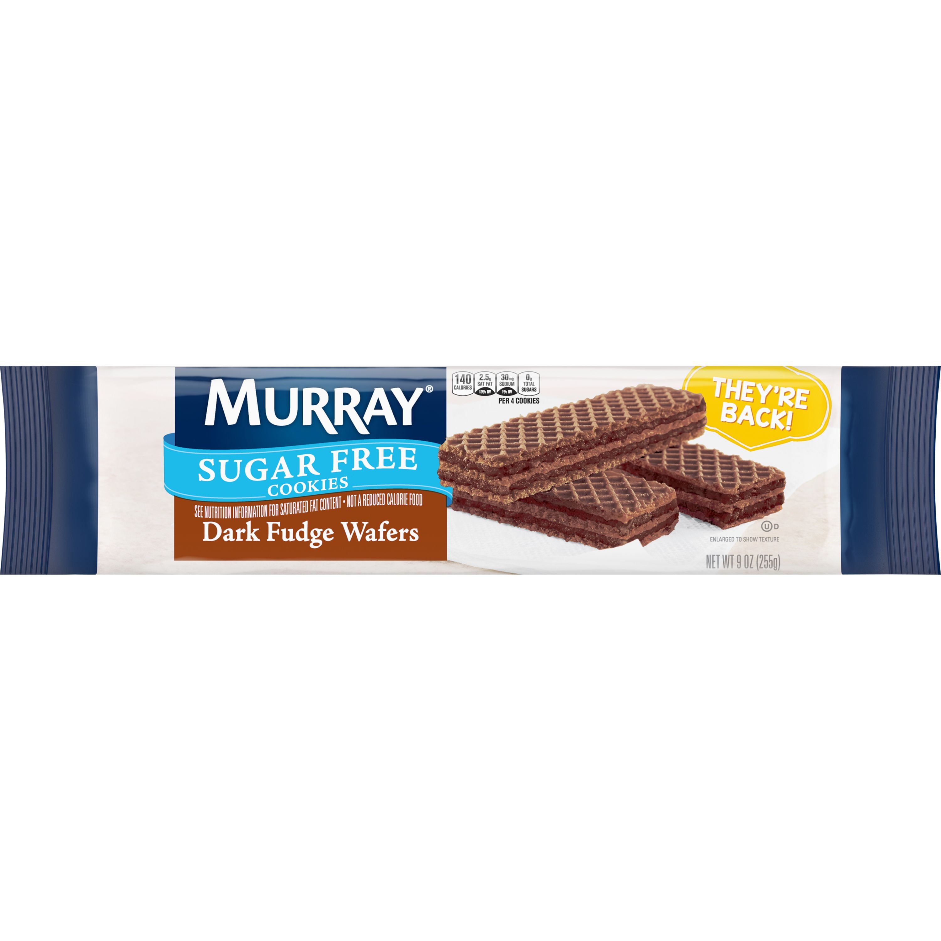 Murray Sugar Free Cookies Dark Fudge 9oz