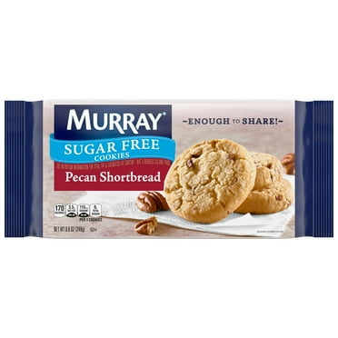 Murray Sugar Free Pecan Shortbread Cookies, Share Pack 8.8 oz