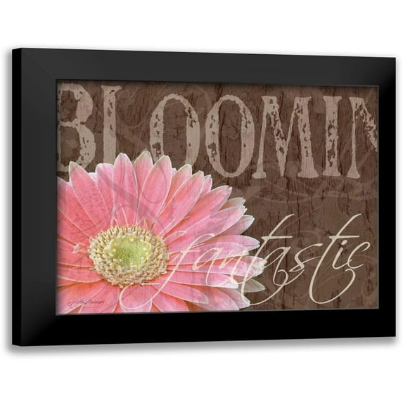 Murray, Sylvia 18x15 Black Modern Framed Museum Art Print Titled - Gerbera I