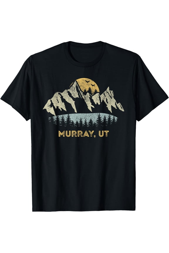 Murray Utah Mountain Sunset Sunrise Ut T-Shirt, Unisex T-Shirt
