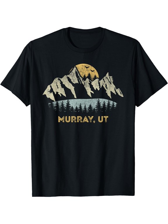 Murray Utah Mountain Sunset Sunrise Ut T-Shirt