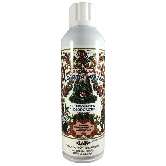 Murray and Lanman Florida Water Air Freshener & Deodorizer Room Spray 8 Oz.