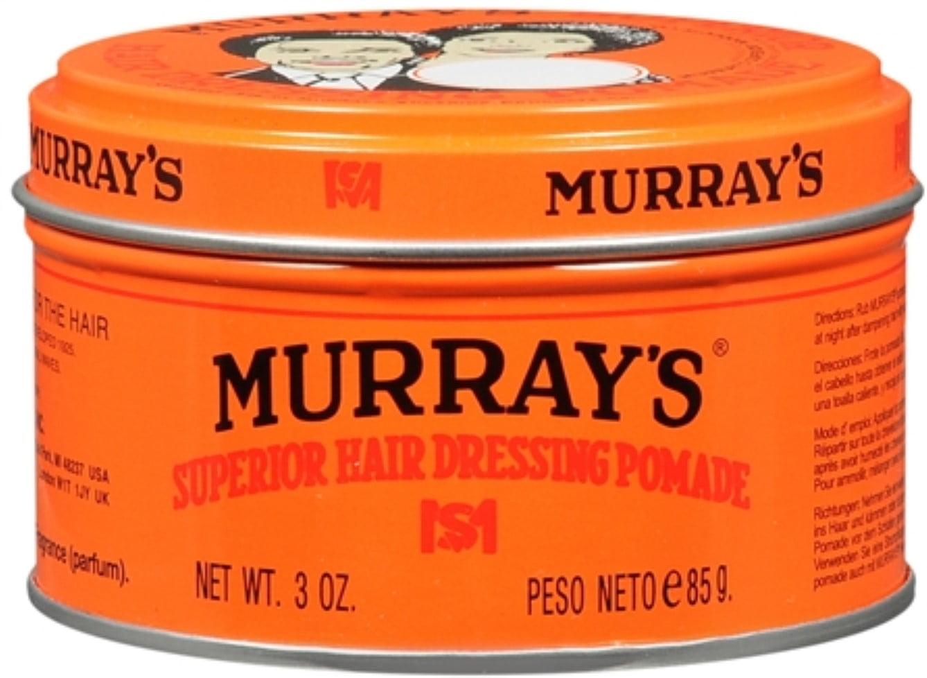 Murrays original Pomade 3oz Bulk cheaper Hair gel wax styling mud
