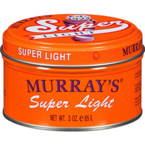 Murray's Pomade & Hair Dressing, Super Light 3 oz (Pack of 2)