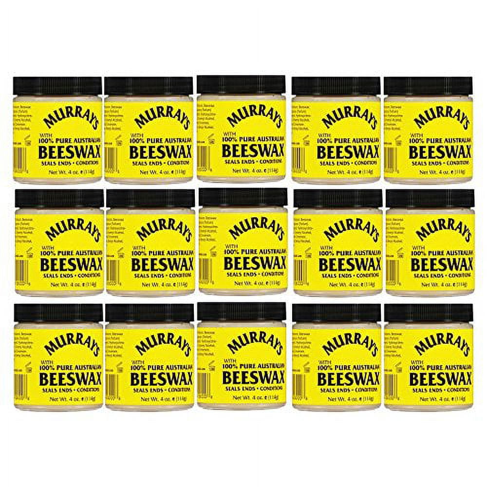Murrays 100% Pure Beeswax 4 oz (15 pack)