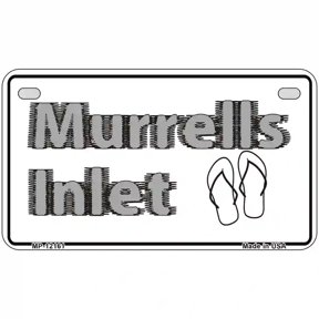 Murrells Inlet SC Novelty Metal License Plate 7" x 4" Motorcycle (MP)