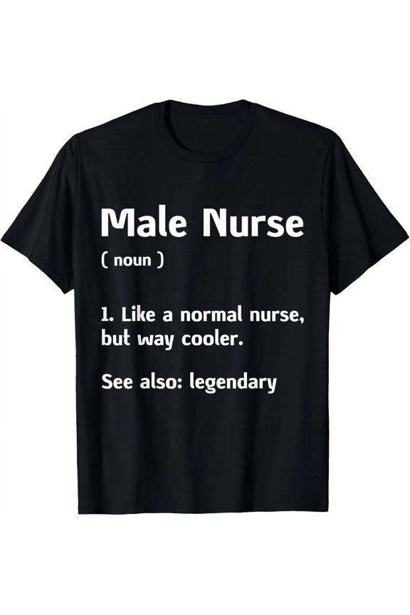 Murse Male Nurse Student Man Nurses Murse Rn Definition T-Shirt Unisex S-5XL Hot Trending Shirt, Vintage Birthday Gift