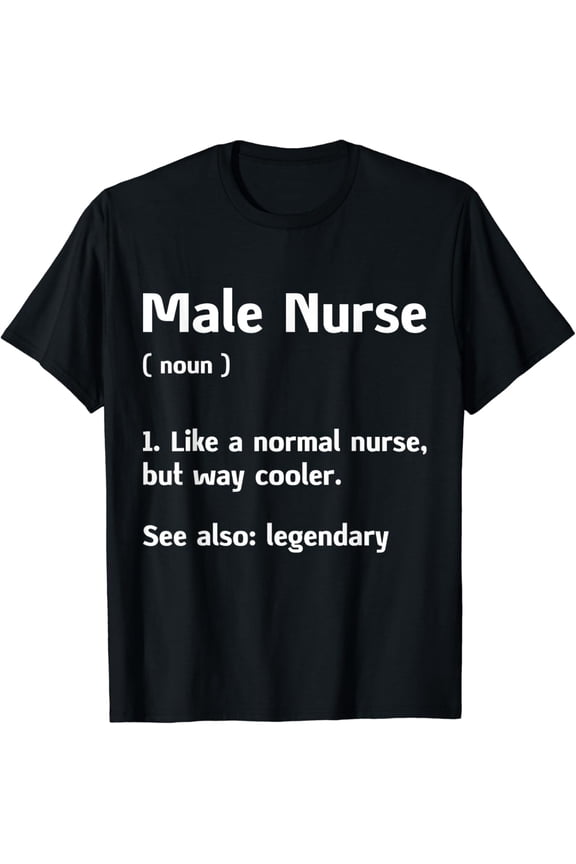Murse Male Nurse Student Man Nurses Murse Rn Definition T Shirt