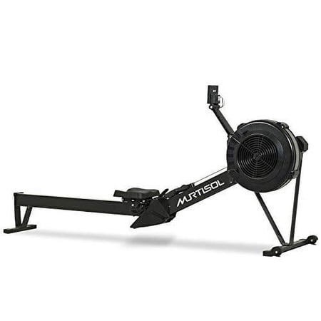 Murtisol Foldable Windage Rower Hydraulic Rowing Machine Folding Rower 10 Level Adjustable Resistance with Smart Monitor LCD Display,30 min to Assemble Home Gymnasium