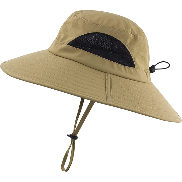 UPF 50 Sun Hat Bucket Men Women Fishing Boonie Ha... - Grandado UPF 50 Sun Hat Bucket Men Women Fishing Boonie Ha... - Grandado
