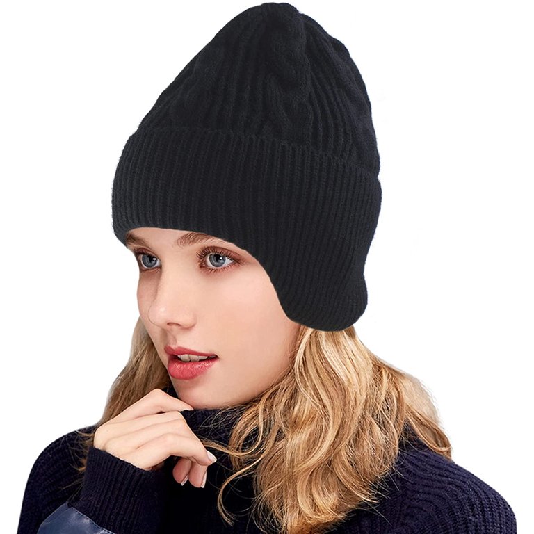 Muryobao Womens Winter Beanie Hat Slouchy Knit Hats Soft 