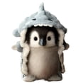 thumbnail image 1 of Musatteng Cartoon Penguin Plush Toy - Soft Stuffed Animal for Kids 3+, Cuddly Sensory Companion with Removable Scarf & Machine-Washable Design, 1 of 6