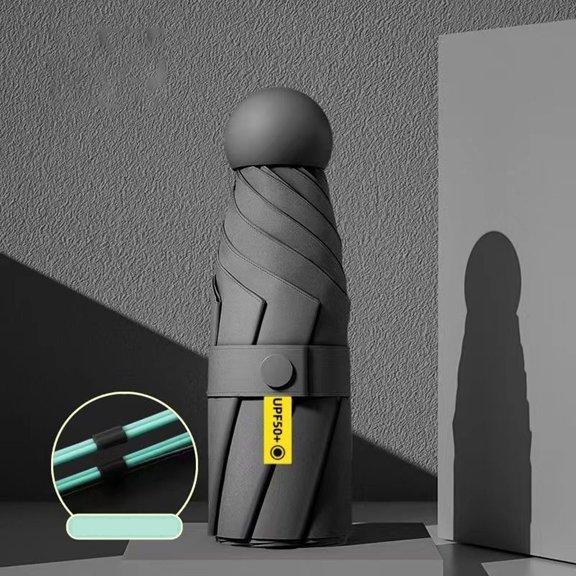 Musatteng Compact Windproof Travel Umbrella with Auto Open/Close - UV Protection & Sun Rain Dual Use for Commute, Fits in Purses/Bags